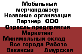 Мобильный мерчандайзер › Название организации ­ Партнер, ООО › Отрасль предприятия ­ Маркетинг › Минимальный оклад ­ 1 - Все города Работа » Вакансии   . Амурская обл.,Благовещенский р-н